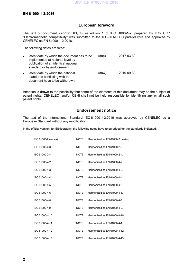 EN 61000-1-2:2016 EN 61000-1-2:2016 - BARVE - Page 4 preview