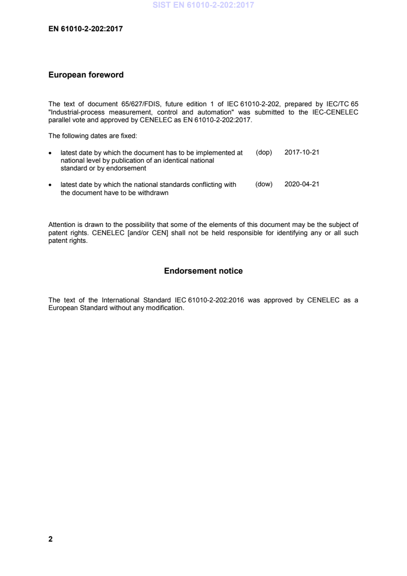 EN 61010-2-202:2017 EN 61010-2-202:2017 - Page 4 preview