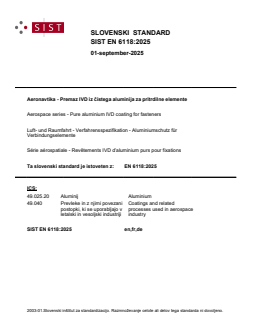 EN 6118:2025 - Page 1 preview