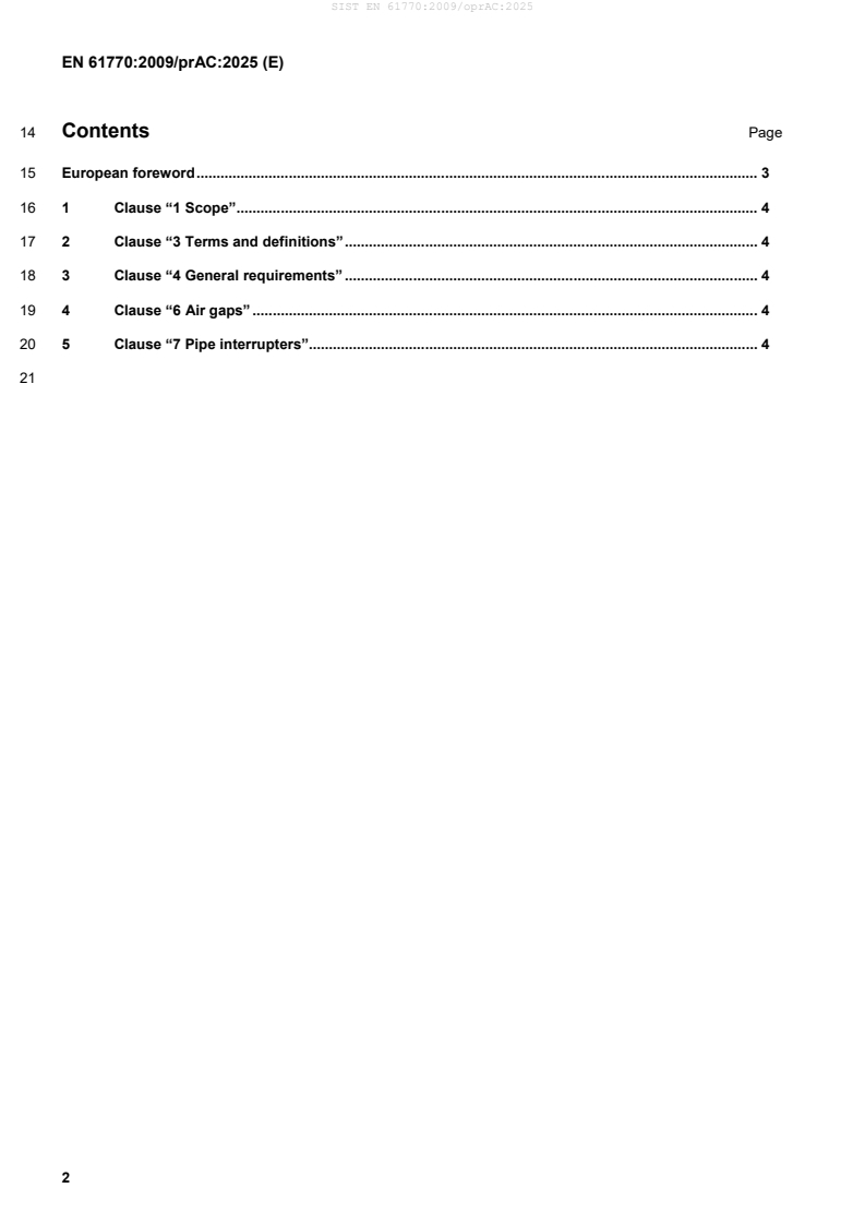 EN 61770:2009/prAC:2025 EN 61770:2009/oprAC:2025 - Page 4 preview