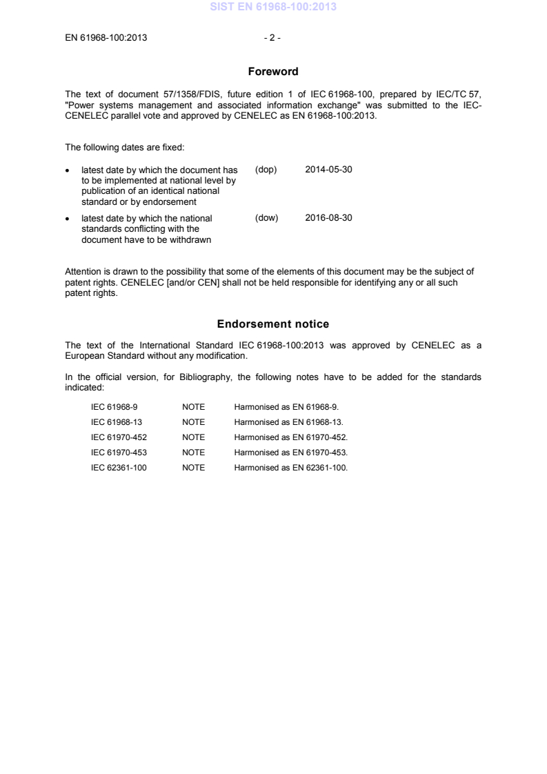 EN 61968-100:2013 EN 61968-100:2013 - Page 4 preview