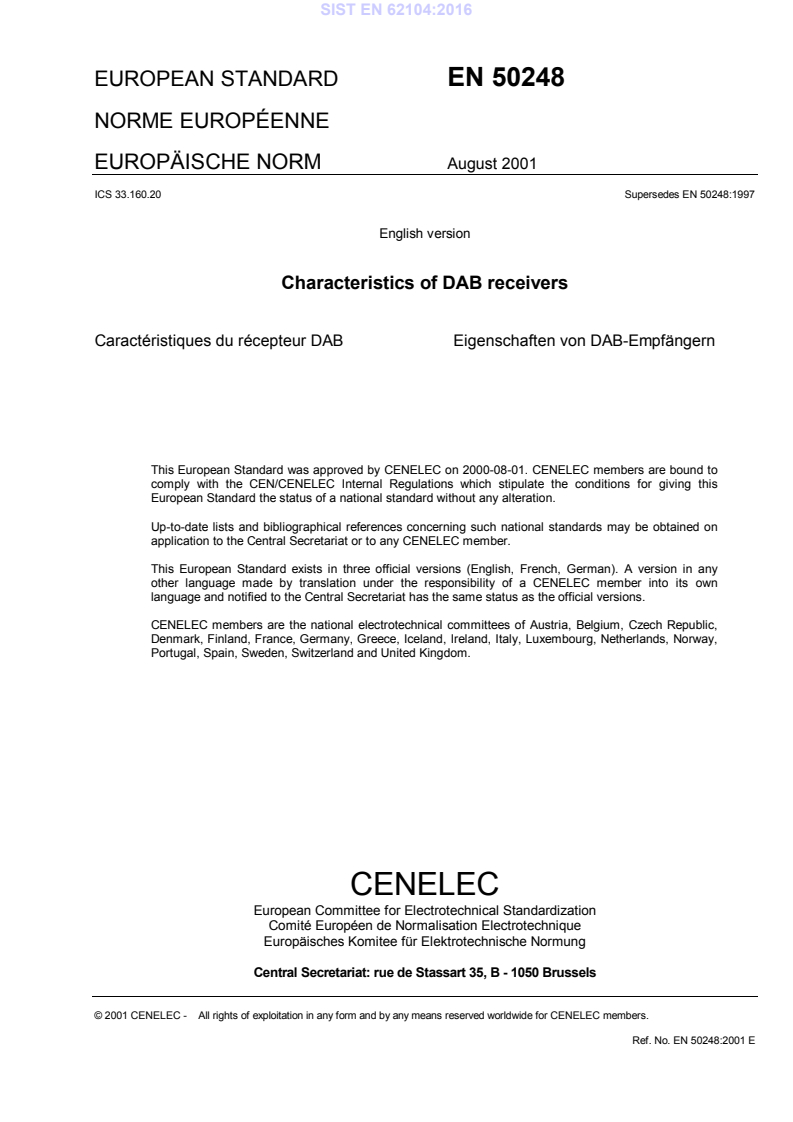 EN 62104:2007 EN 62104:2016 - BARVE - Page 4 preview