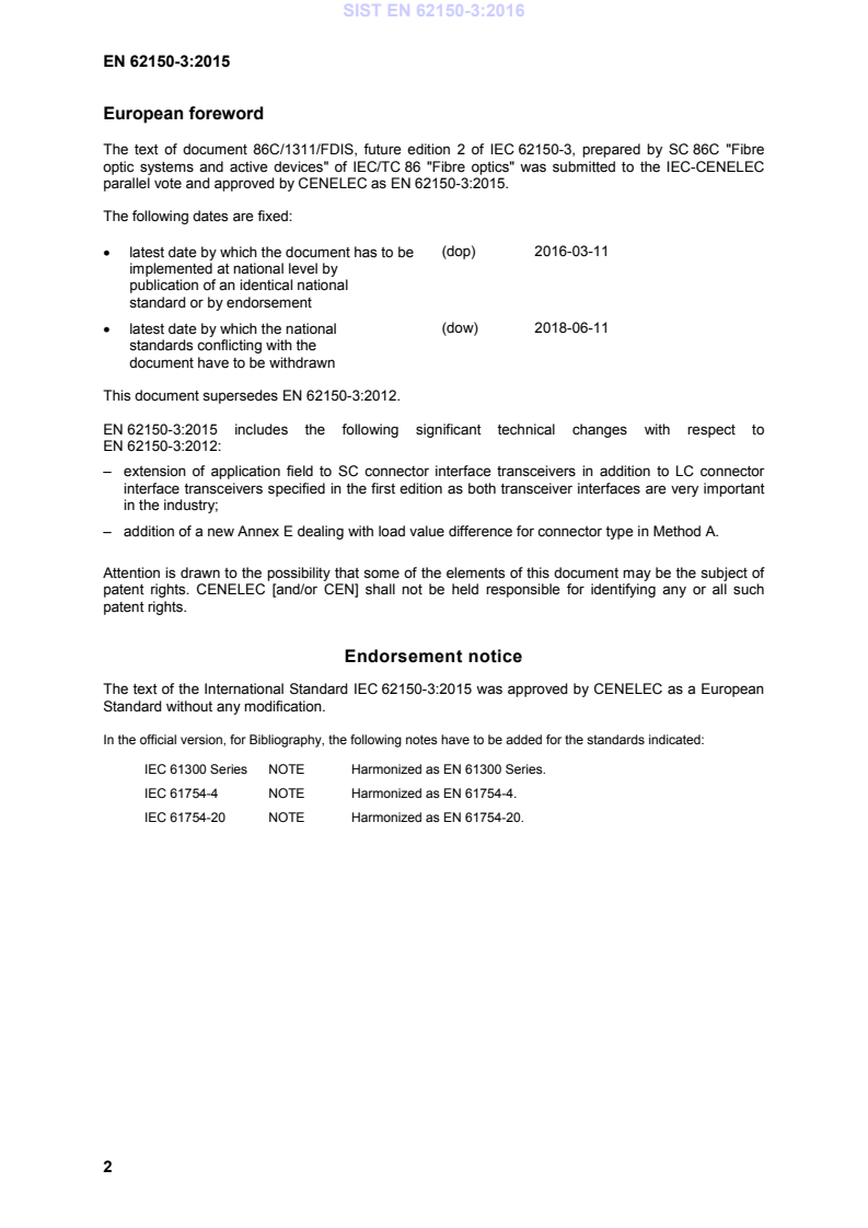 EN 62150-3:2015 EN 62150-3:2016 - BARVE - Page 4 preview