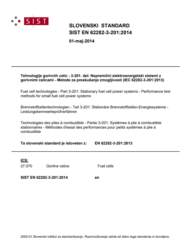 EN 62282-3-201:2013 EN 62282-3-201:2014 - BARVE - Page 1 preview