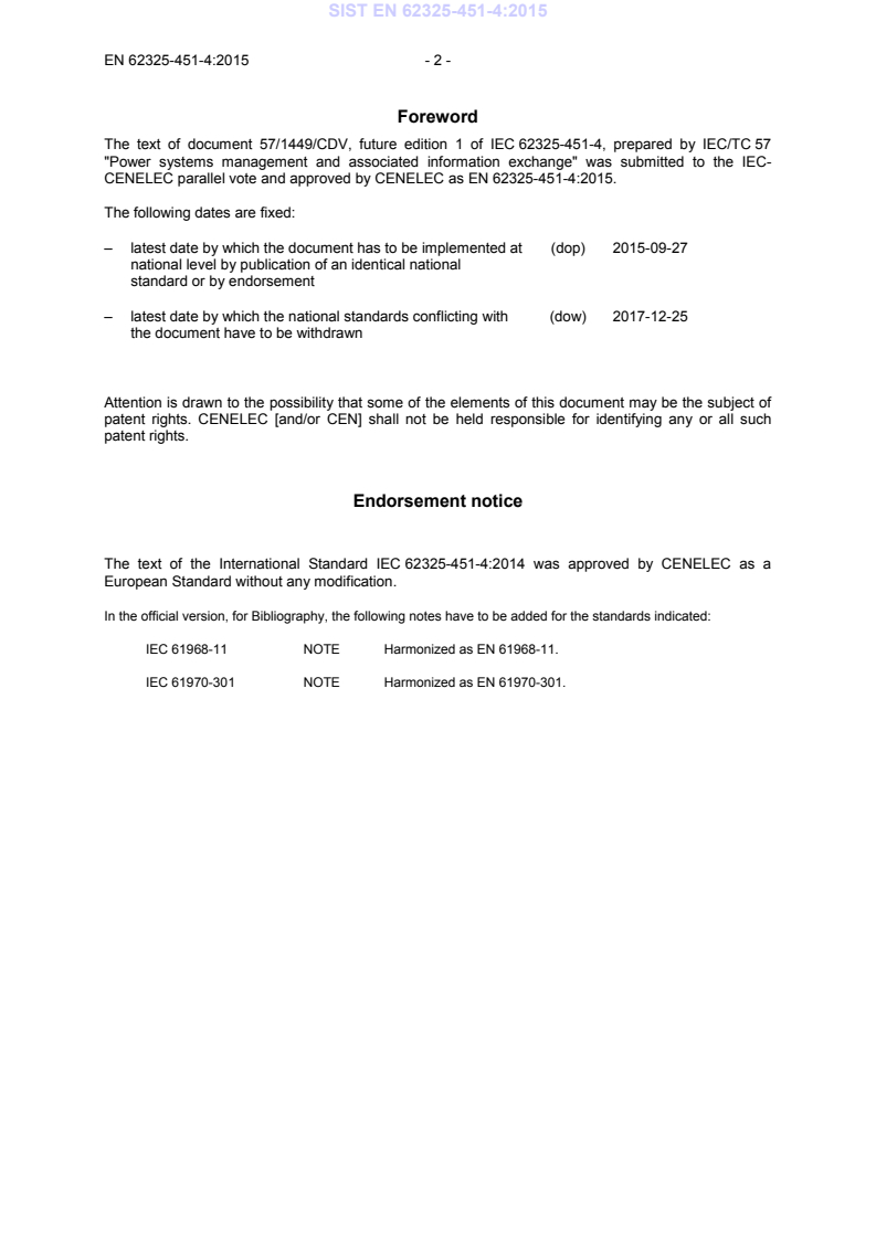 EN 62325-451-4:2015 EN 62325-451-4:2015 - BARVE - Page 4 preview