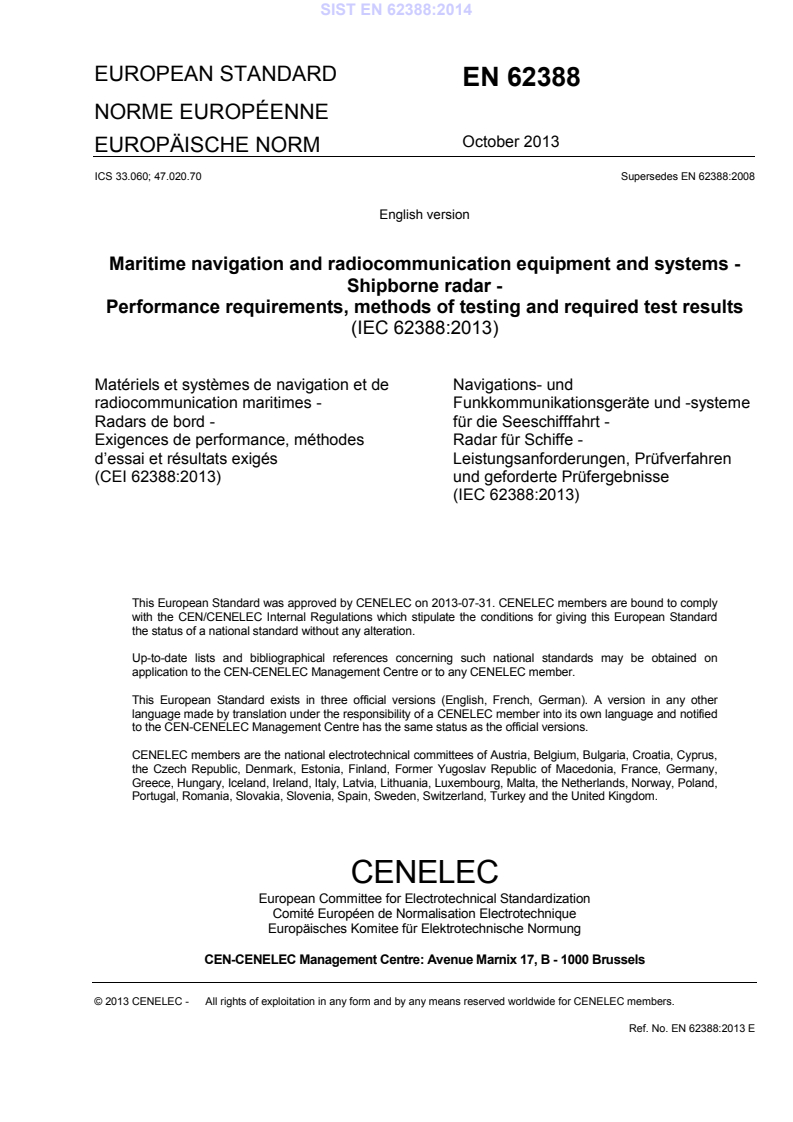 EN 62388:2013 EN 62388:2014 - BARVE - Page 3 preview