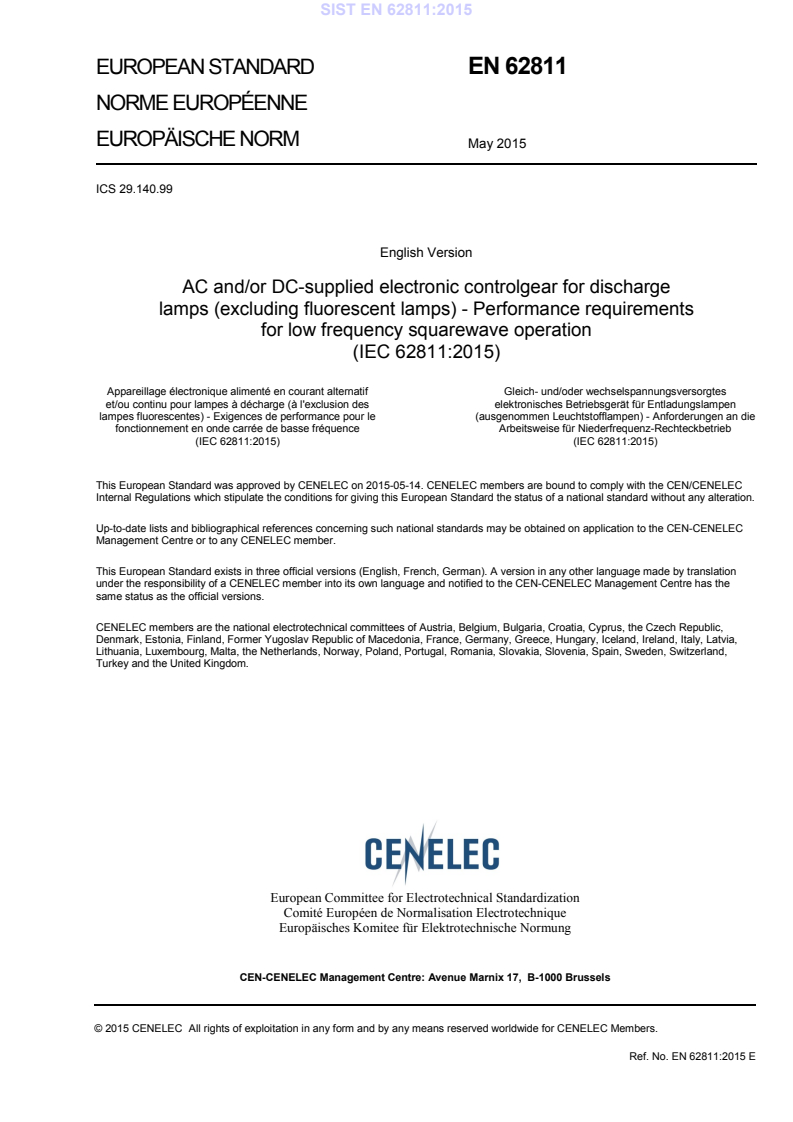 EN 62811:2015 EN 62811:2015 - BARVE - Page 3 preview