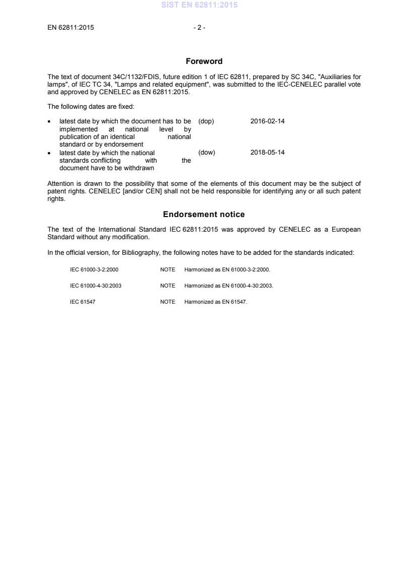 EN 62811:2015 EN 62811:2015 - BARVE - Page 4 preview