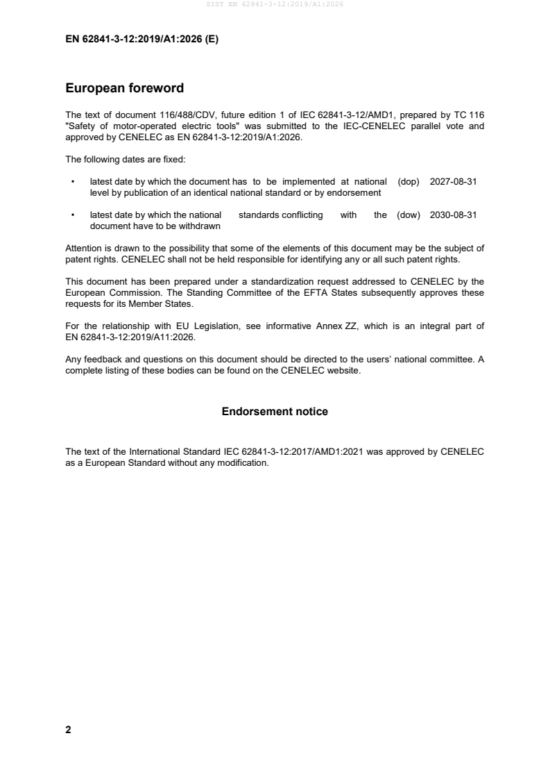 SIST EN 62841-3-12:2019/A1:2026 SIST EN 62841-3-12:2019/A1:2026 - Page 4 preview