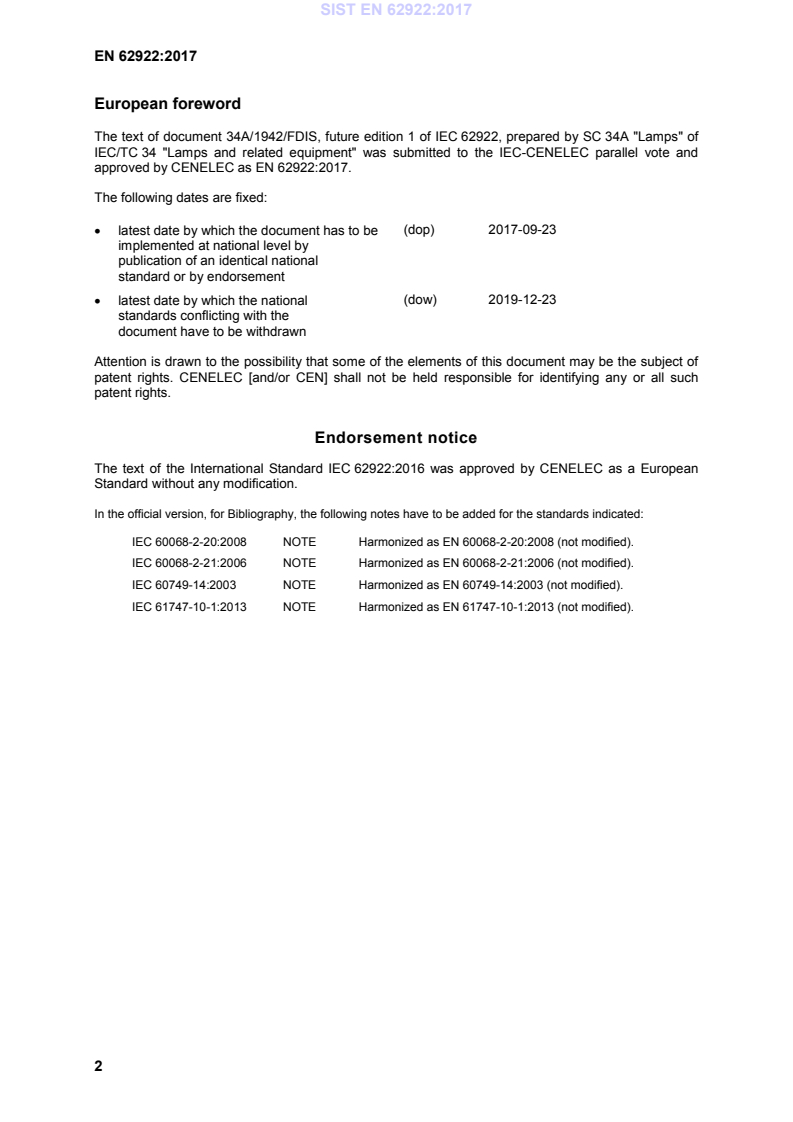 EN 62922:2017 EN 62922:2017 - BARVE - Page 4 preview