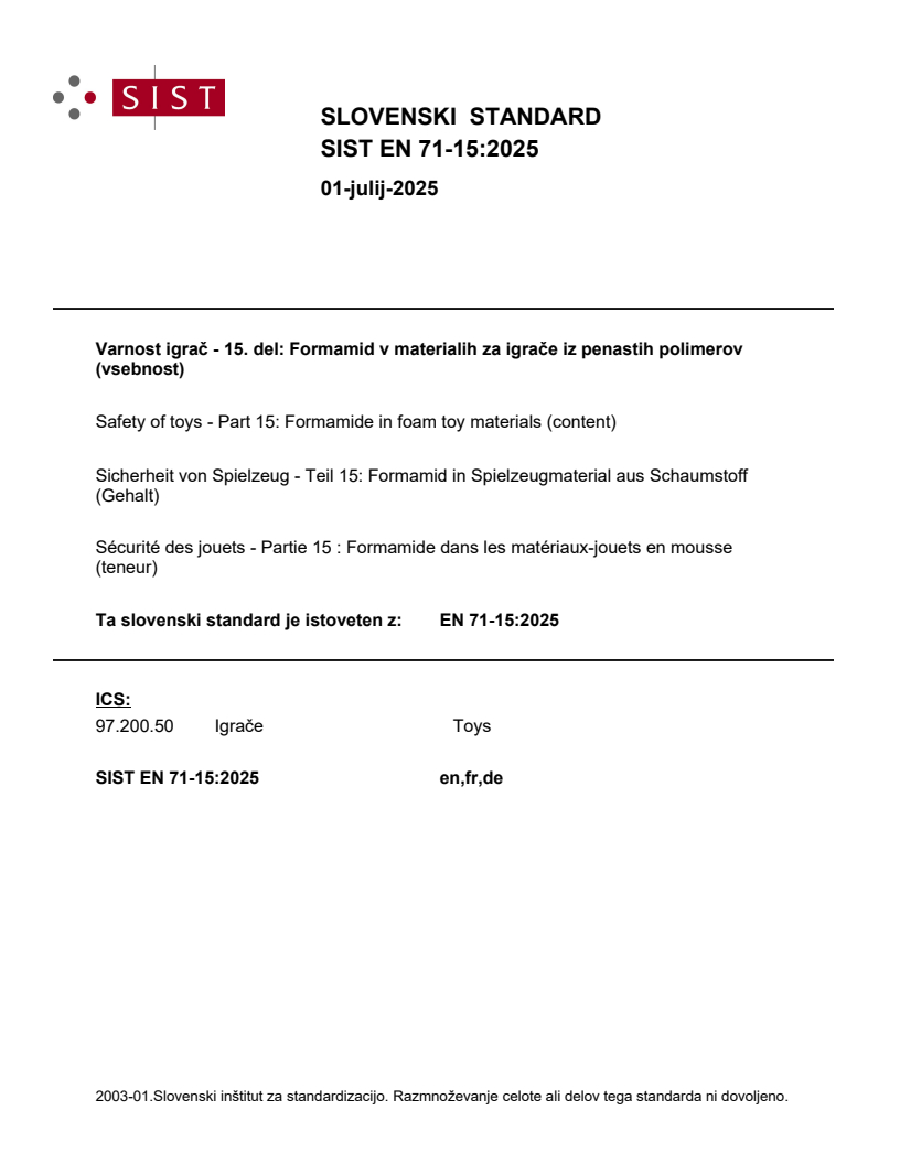 EN 71-15:2025