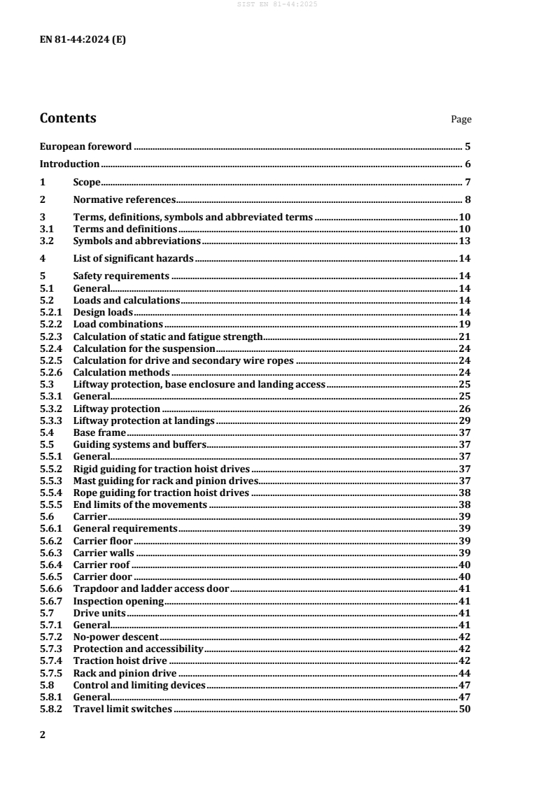 EN 81-44:2024 EN 81-44:2025 - Page 4 preview