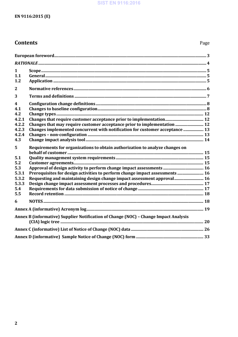 EN 9116:2015 EN 9116:2016 - Page 4 preview
