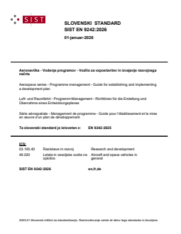 SIST EN 9242:2026 SIST EN 9242:2026 - BARVE - Page 1 preview