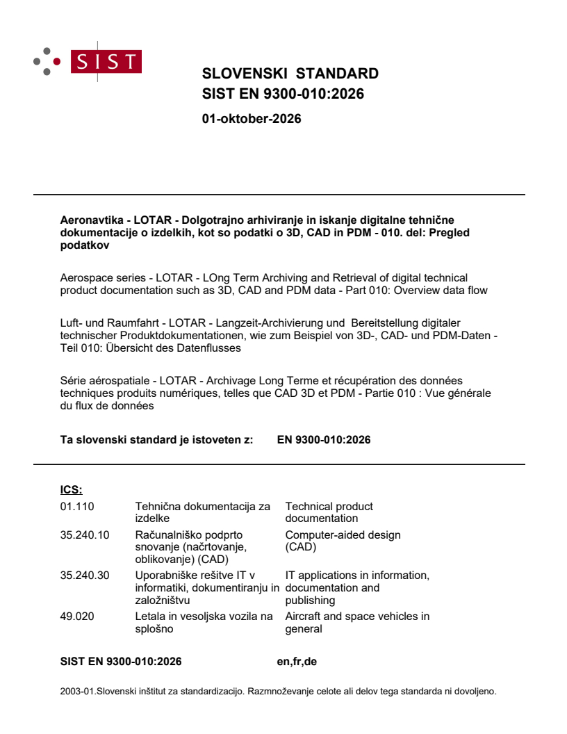 SIST EN 9300-010:2026 SIST EN 9300-010:2026 - Page 1 preview
