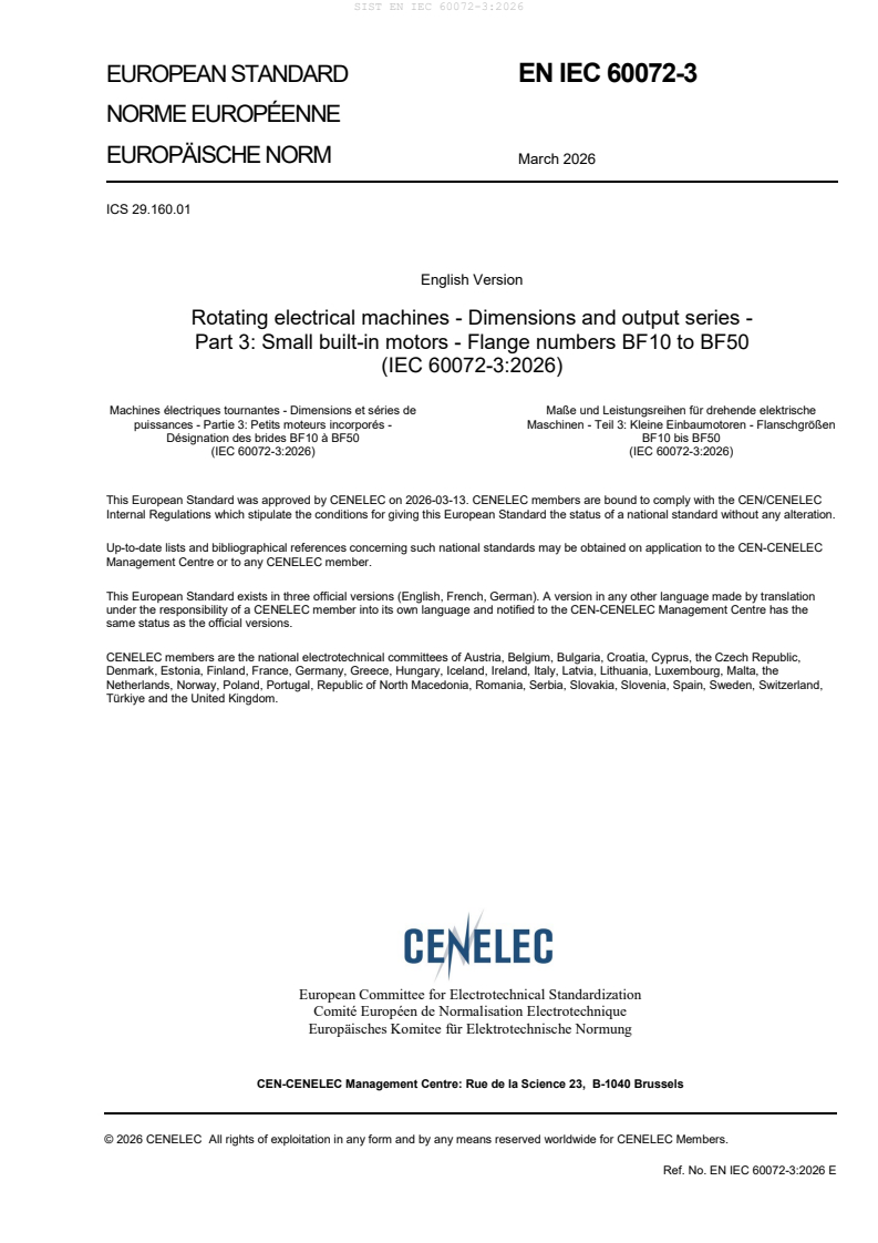 EN IEC 60072-3:2026 EN IEC 60072-3:2026 - Page 3 preview