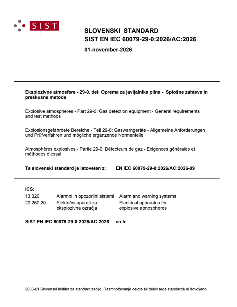 SIST EN IEC 60079-29-0:2026/AC:2026 SIST EN IEC 60079-29-0:2026/AC:2026 - Page 1 preview