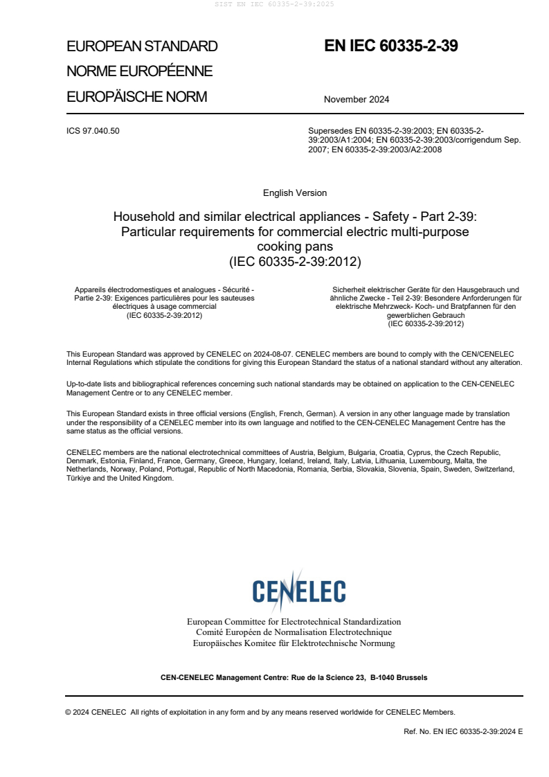 EN IEC 60335-2-39:2024 EN IEC 60335-2-39:2025 - Page 3 preview