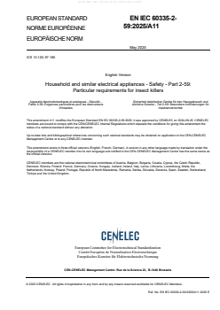 EN IEC 60335-2-59:2025/A11:2025 EN IEC 60335-2-59:2025/A11:2025 - Page 3 preview