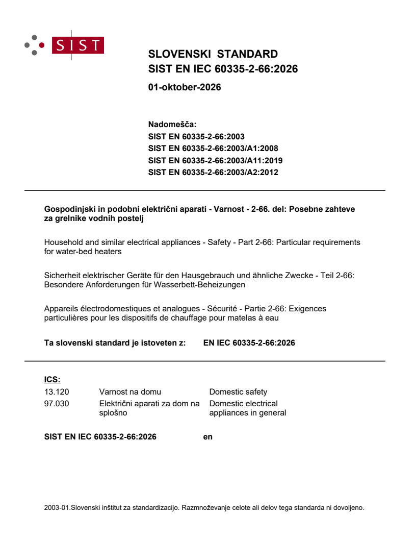 SIST EN IEC 60335-2-66:2026 SIST EN IEC 60335-2-66:2026 - Page 1 preview