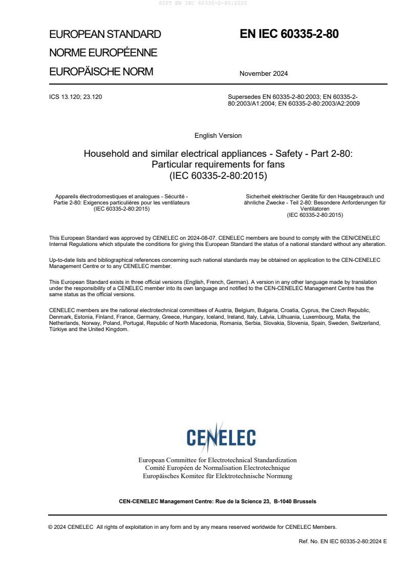 EN IEC 60335-2-80:2024 EN IEC 60335-2-80:2025 - BARVE - Page 3 preview