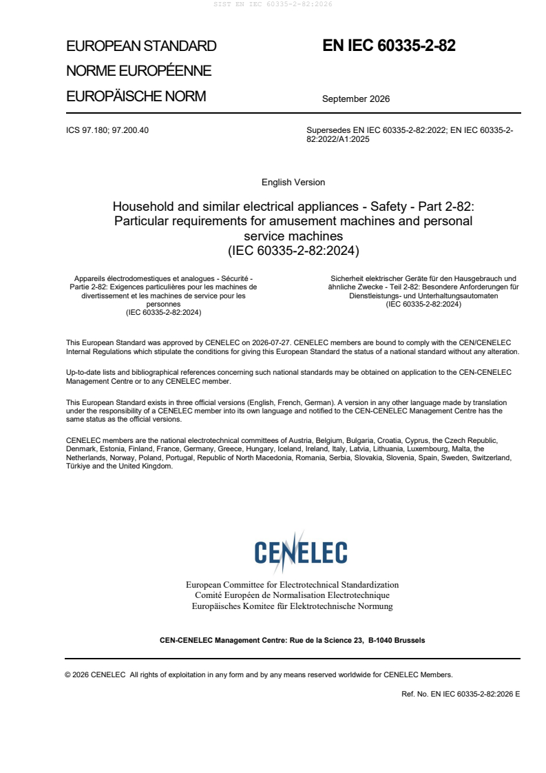 SIST EN IEC 60335-2-82:2026 SIST EN IEC 60335-2-82:2026 - Page 3 preview