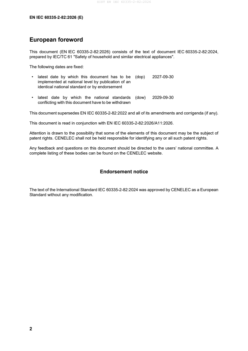 SIST EN IEC 60335-2-82:2026 SIST EN IEC 60335-2-82:2026 - Page 4 preview