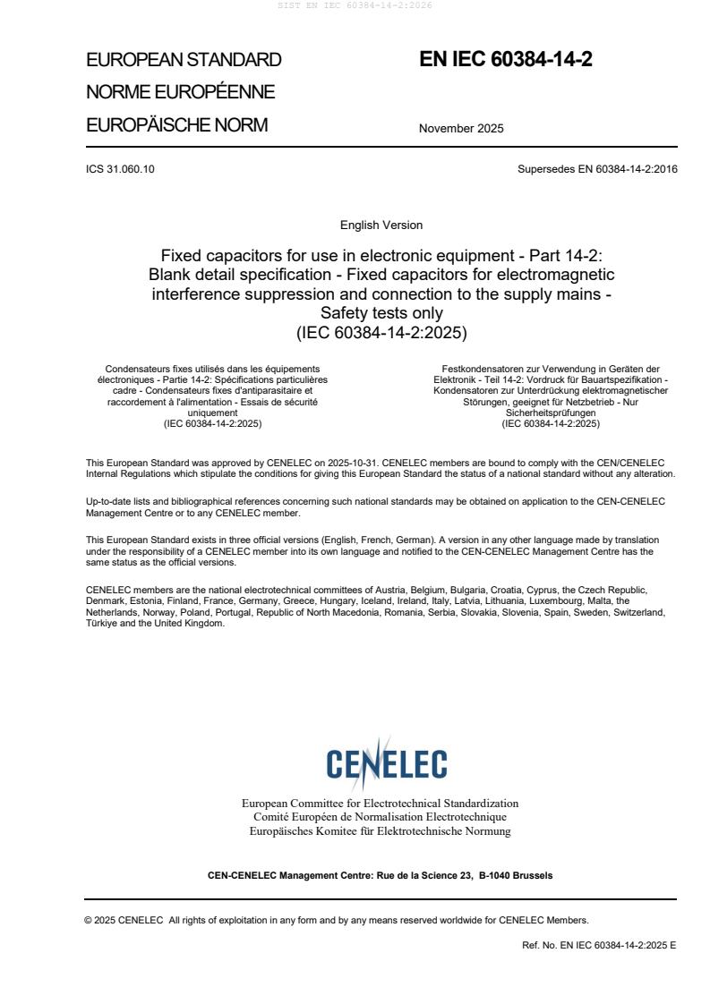 SIST EN IEC 60384-14-2:2026 SIST EN IEC 60384-14-2:2026