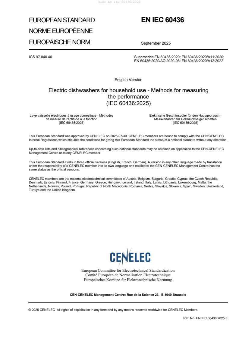 SIST EN IEC 60436:2025 - BARVE