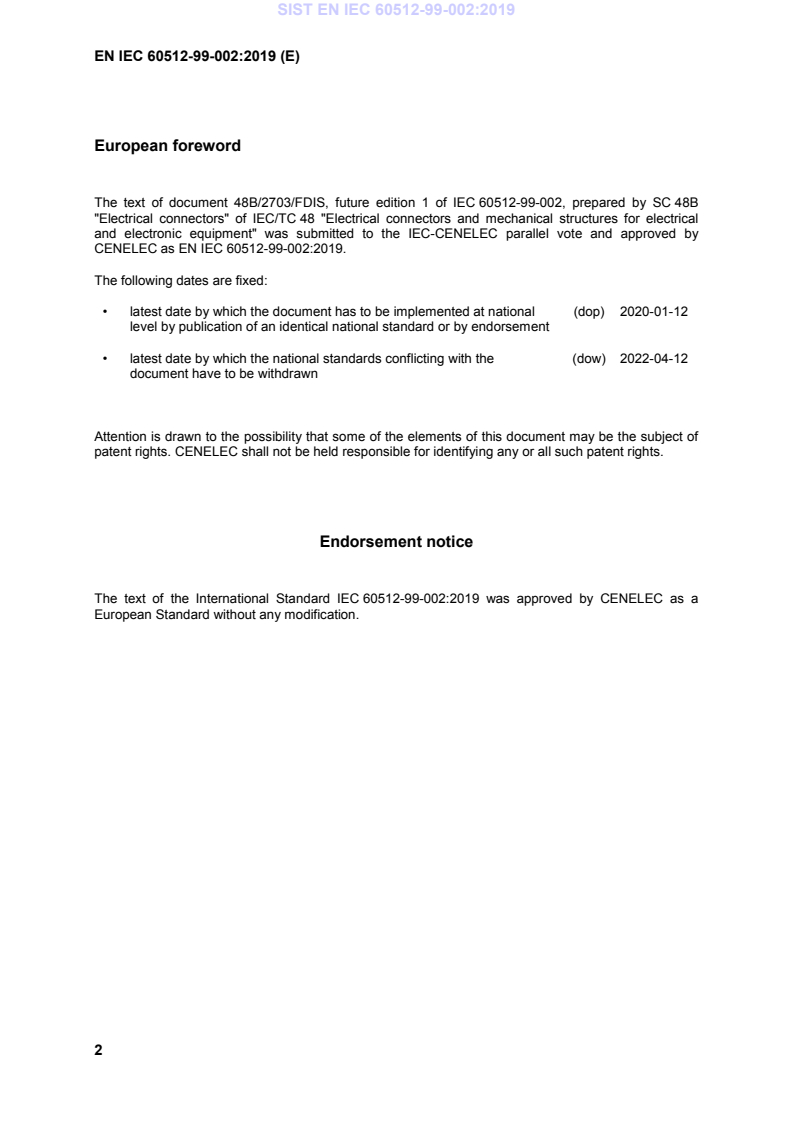 EN IEC 60512-99-002:2019 EN IEC 60512-99-002:2019 - Page 4 preview