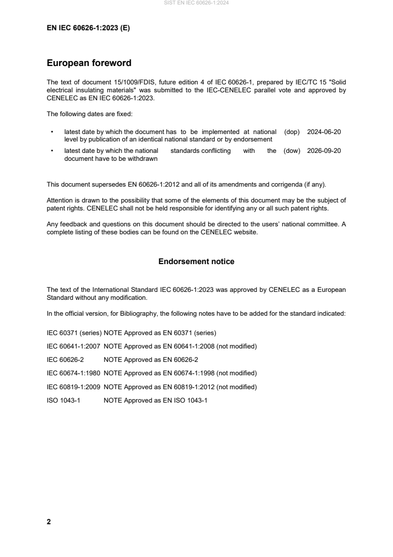 EN IEC 60626-1:2023 EN IEC 60626-1:2024 - Page 4 preview