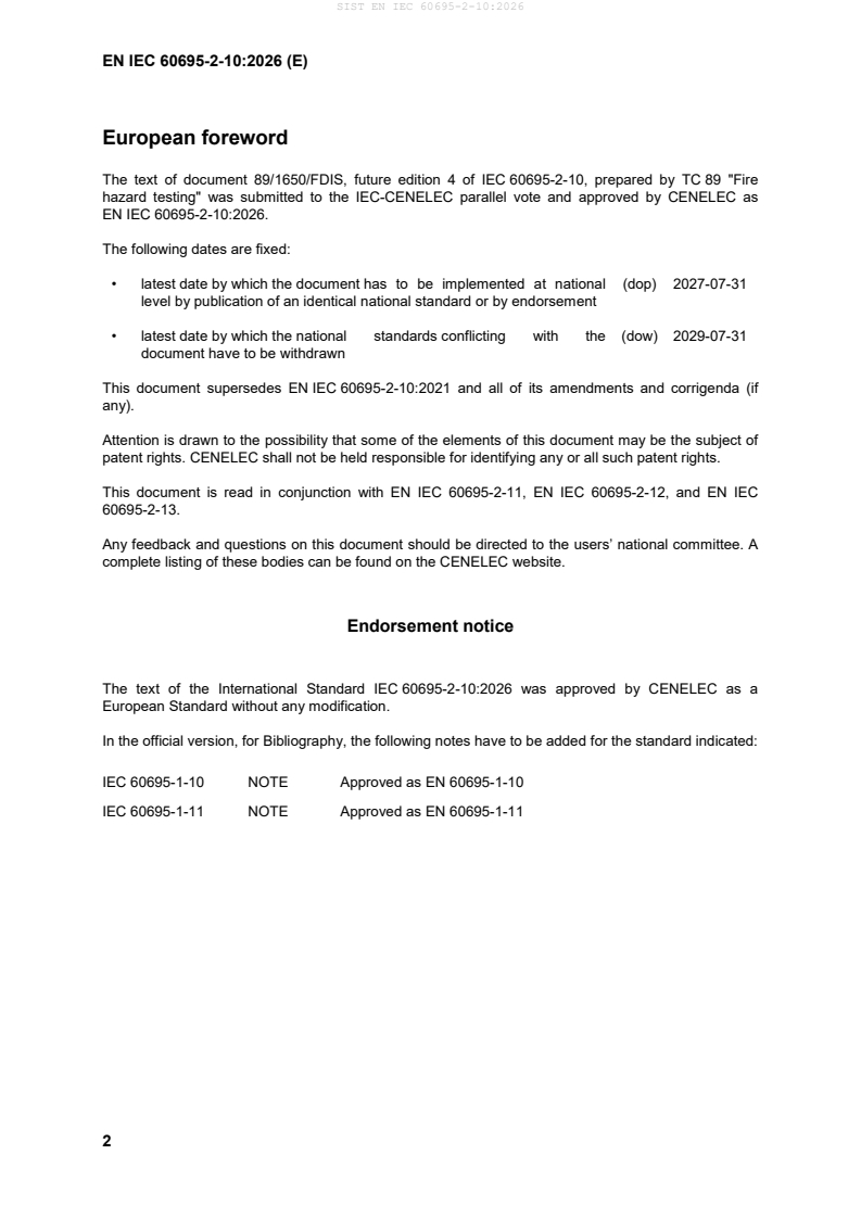 EN IEC 60695-2-10:2026 EN IEC 60695-2-10:2026 - BARVE - Page 4 preview