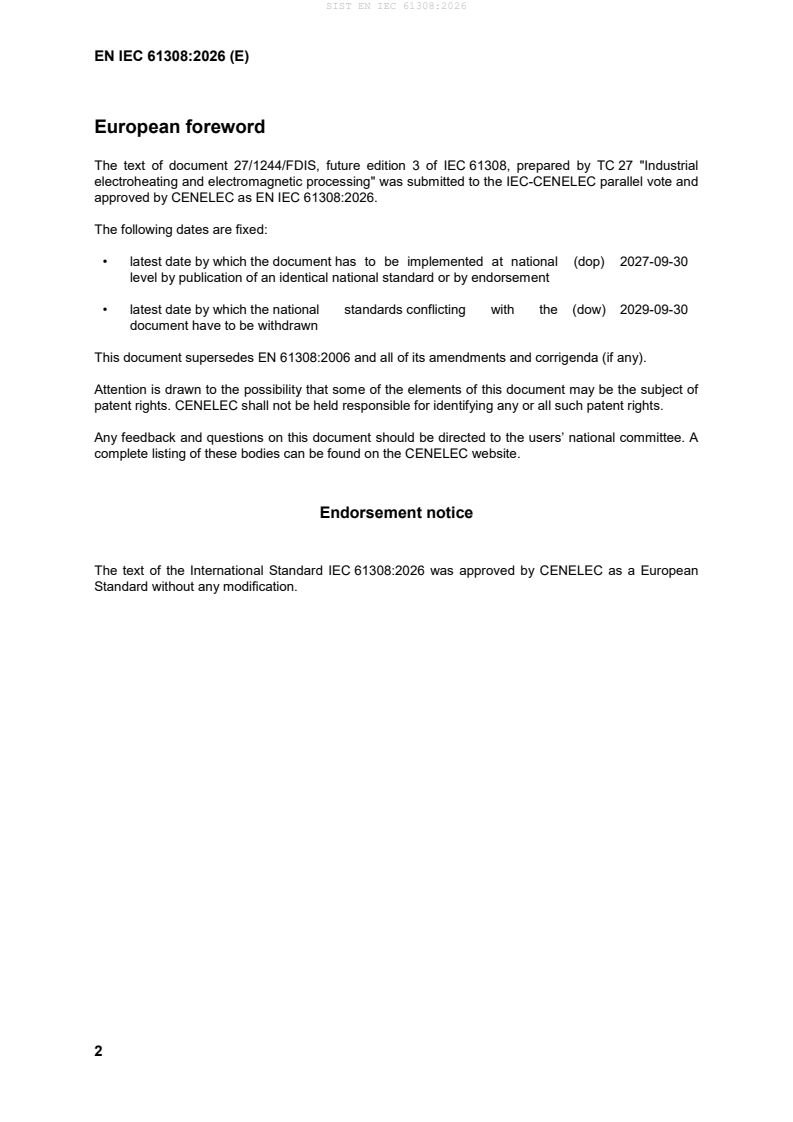 SIST EN IEC 61308:2026 SIST EN IEC 61308:2026 - Page 4 preview