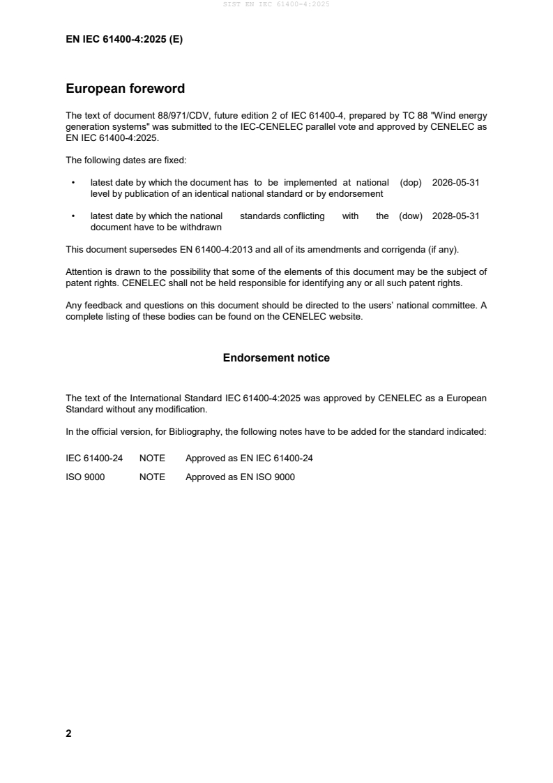 SIST EN IEC 61400-4:2025 SIST EN IEC 61400-4:2025 - BARVE - Page 4 preview