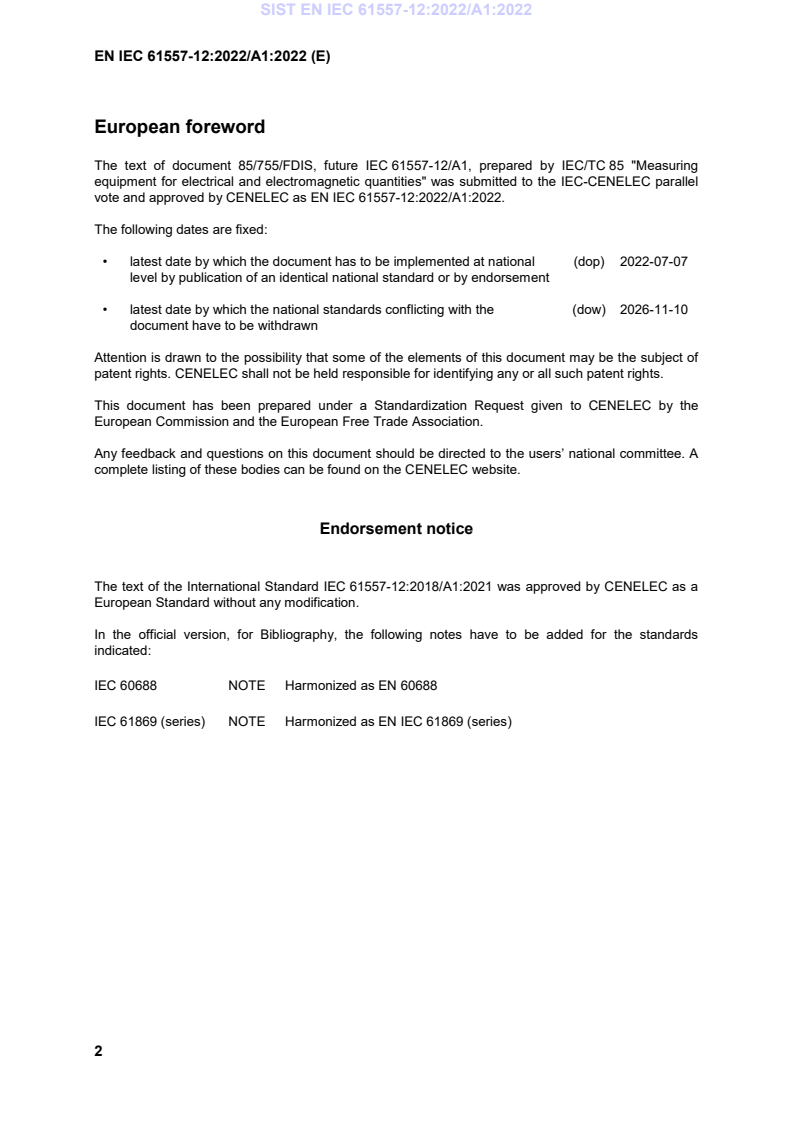 EN IEC 61557-12:2022/A1:2022 EN IEC 61557-12:2022/A1:2022 - Page 4 preview