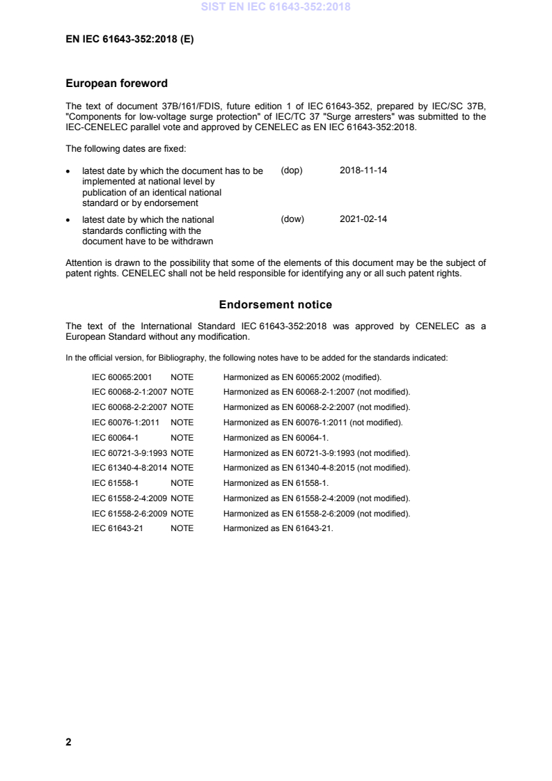 EN IEC 61643-352:2018 EN IEC 61643-352:2018 - BARVE - Page 4 preview