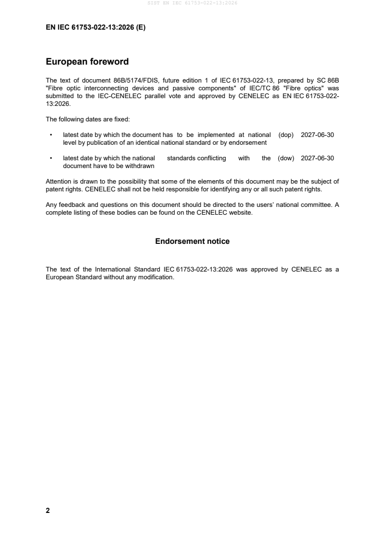 EN IEC 61753-022-13:2026 EN IEC 61753-022-13:2026 - Page 4 preview