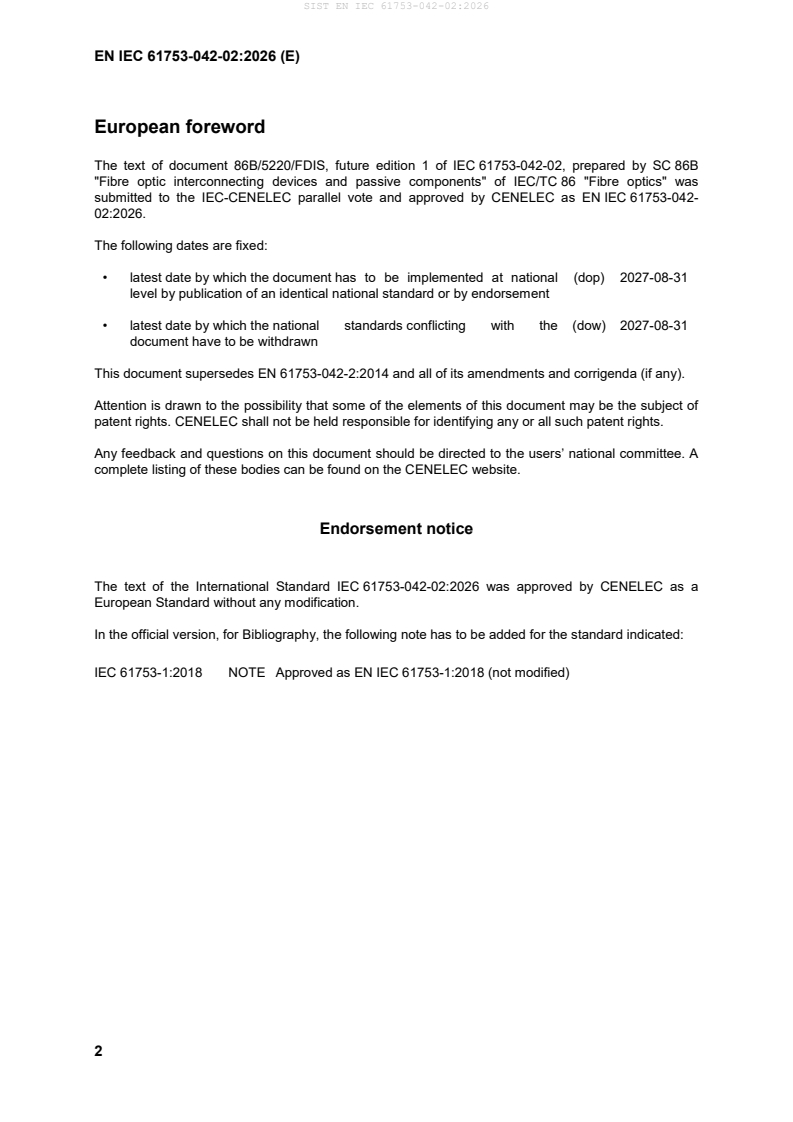 EN IEC 61753-042-02:2026 EN IEC 61753-042-02:2026 - Page 4 preview