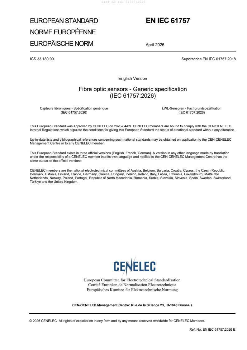 SIST EN IEC 61757:2026 SIST EN IEC 61757:2026 - Page 3 preview