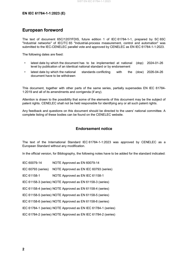 EN IEC 61784-1-1:2023 EN IEC 61784-1-1:2023 - Page 4 preview