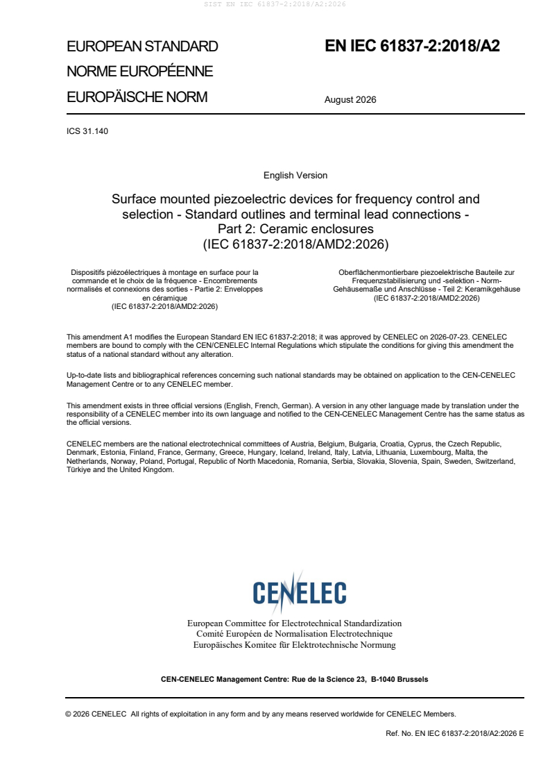 EN IEC 61837-2:2018/A2:2026 EN IEC 61837-2:2018/A2:2026 - Page 3 preview