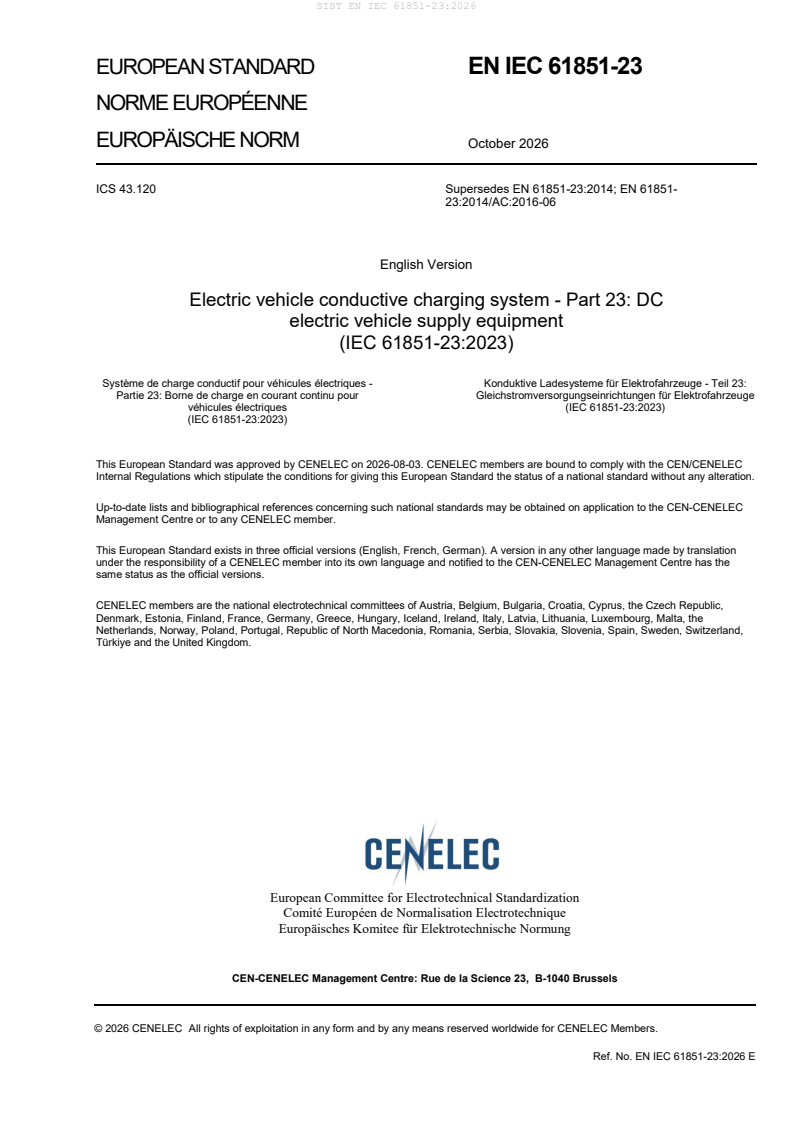 SIST EN IEC 61851-23:2026 SIST EN IEC 61851-23:2026 - BARVE - Page 3 preview