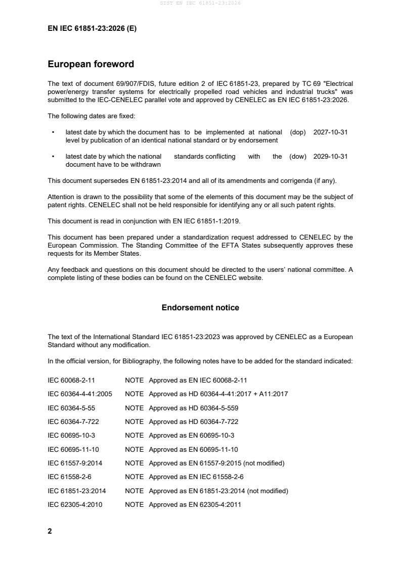 SIST EN IEC 61851-23:2026 SIST EN IEC 61851-23:2026 - BARVE - Page 4 preview