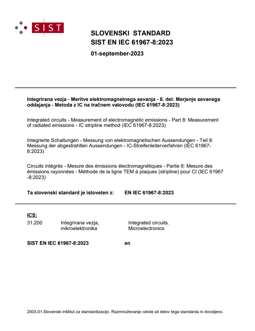 EN IEC 61967-8:2023 EN IEC 61967-8:2023 - BARVE - Page 1 preview