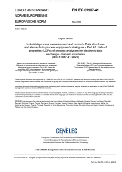 EN IEC 61987-41:2025 EN IEC 61987-41:2025 - Page 3 preview