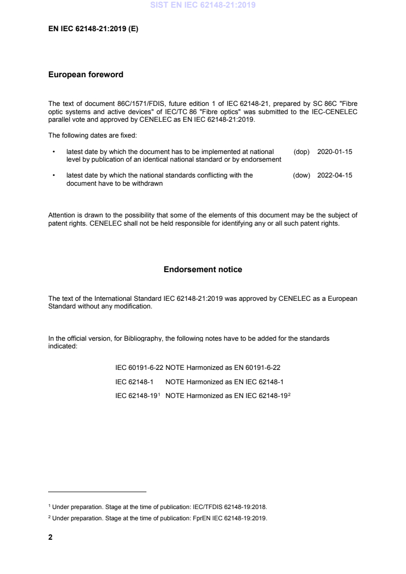 EN IEC 62148-21:2019 EN IEC 62148-21:2019 - Page 4 preview