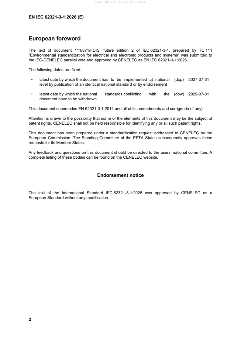 EN IEC 62321-3-1:2026 EN IEC 62321-3-1:2026 - BARVE - Page 4 preview