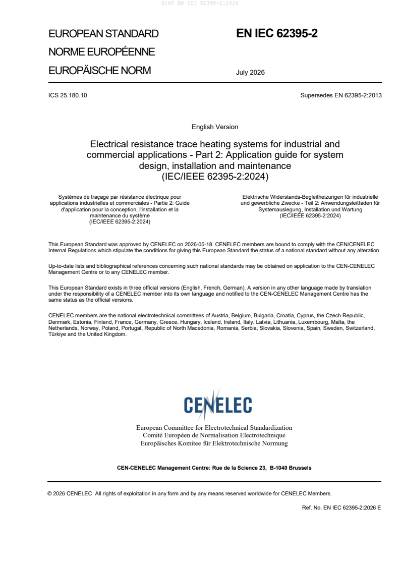 SIST EN IEC 62395-2:2026 SIST EN IEC 62395-2:2026 - BARVE - Page 3 preview