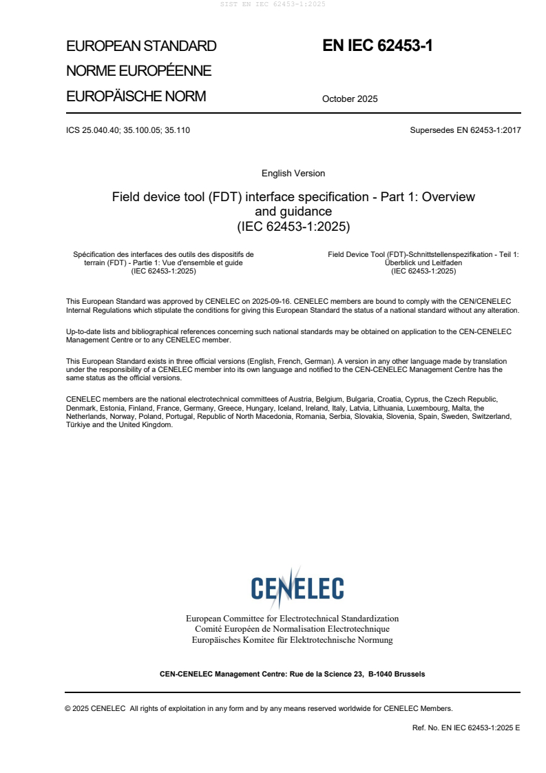 SIST EN IEC 62453-1:2025 SIST EN IEC 62453-1:2025 - BARVE