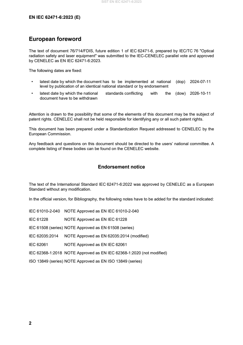 EN IEC 62471-6:2023 EN IEC 62471-6:2023 - BARVE - Page 4 preview